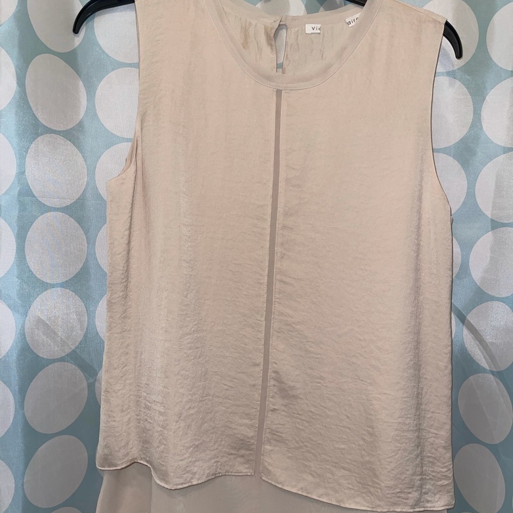 Cream tank top blouse (make offer)